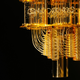 A dilution refrigerator from an IBM quantum computer.